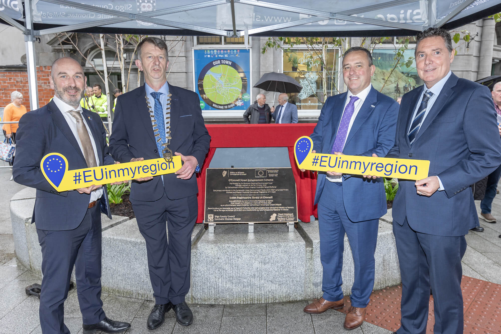 Official Opening of the O’Connell Street Enhancement Scheme in Sligo